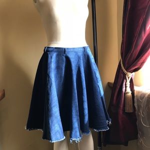 Denim skirt